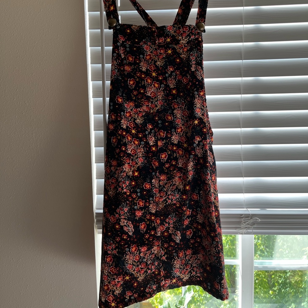 Floral Overall Dress